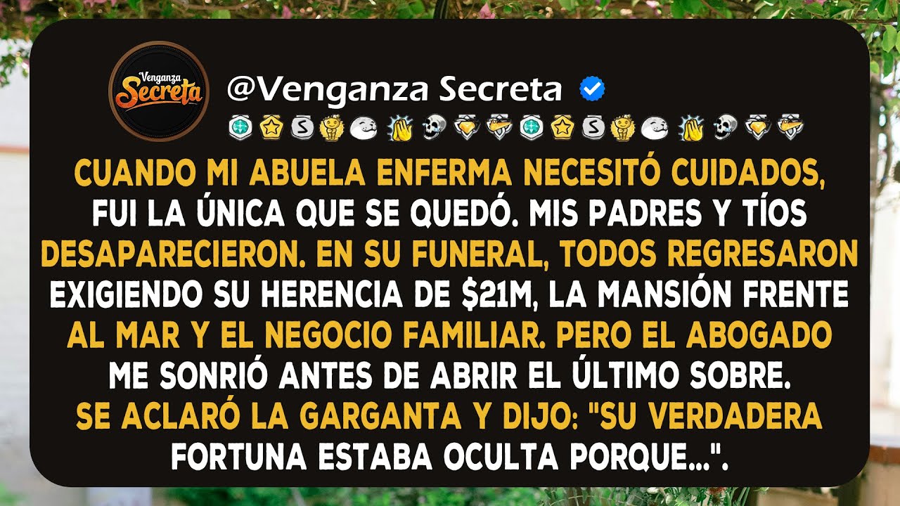 La abuela dejó $21M, pero cuando la familia codiciosa vino por el dinero, el abogado reveló su...