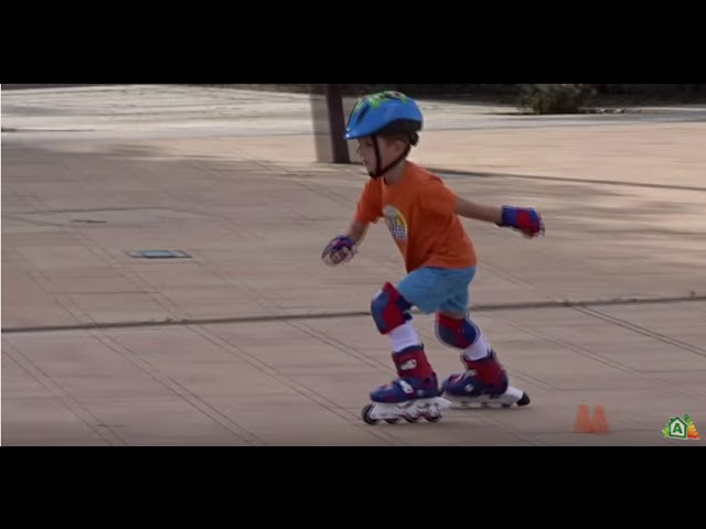 patines en línea. Niño 5 añitos 