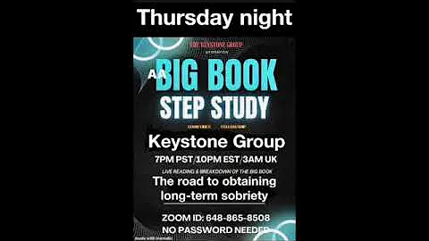 Step 1 and what is the main problem of the alcoholic & what is The tragic truth workshop with Tony R