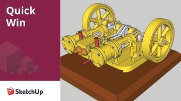 Editing components using the modifier tool in SketchUp - Quick Win