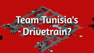 Drivetrain Delivery - FIRST Global Team Tunisia 2022