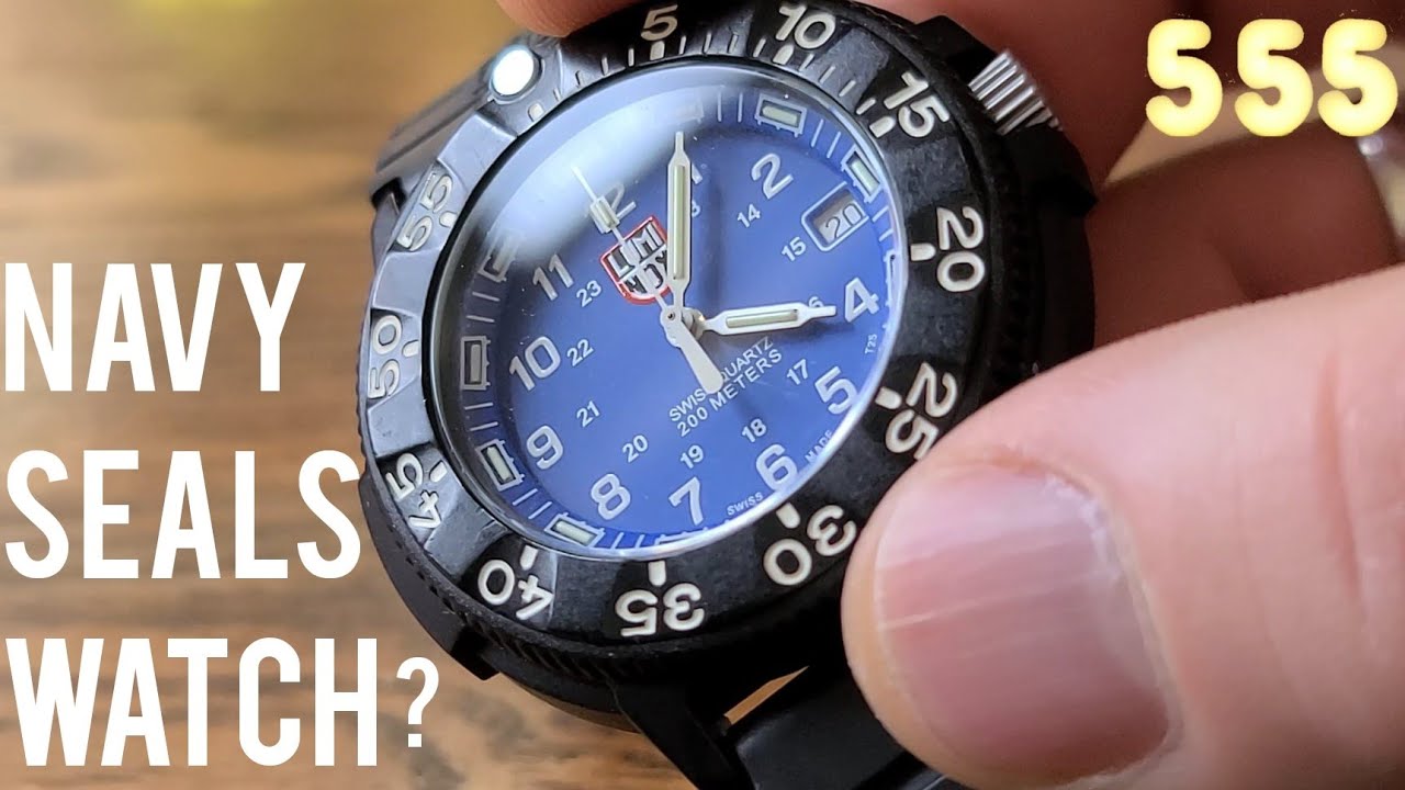 Forgotten 90's Dive Watch: Luminox 3000 Navy Seals Military Wristwatch By  555 Gear
