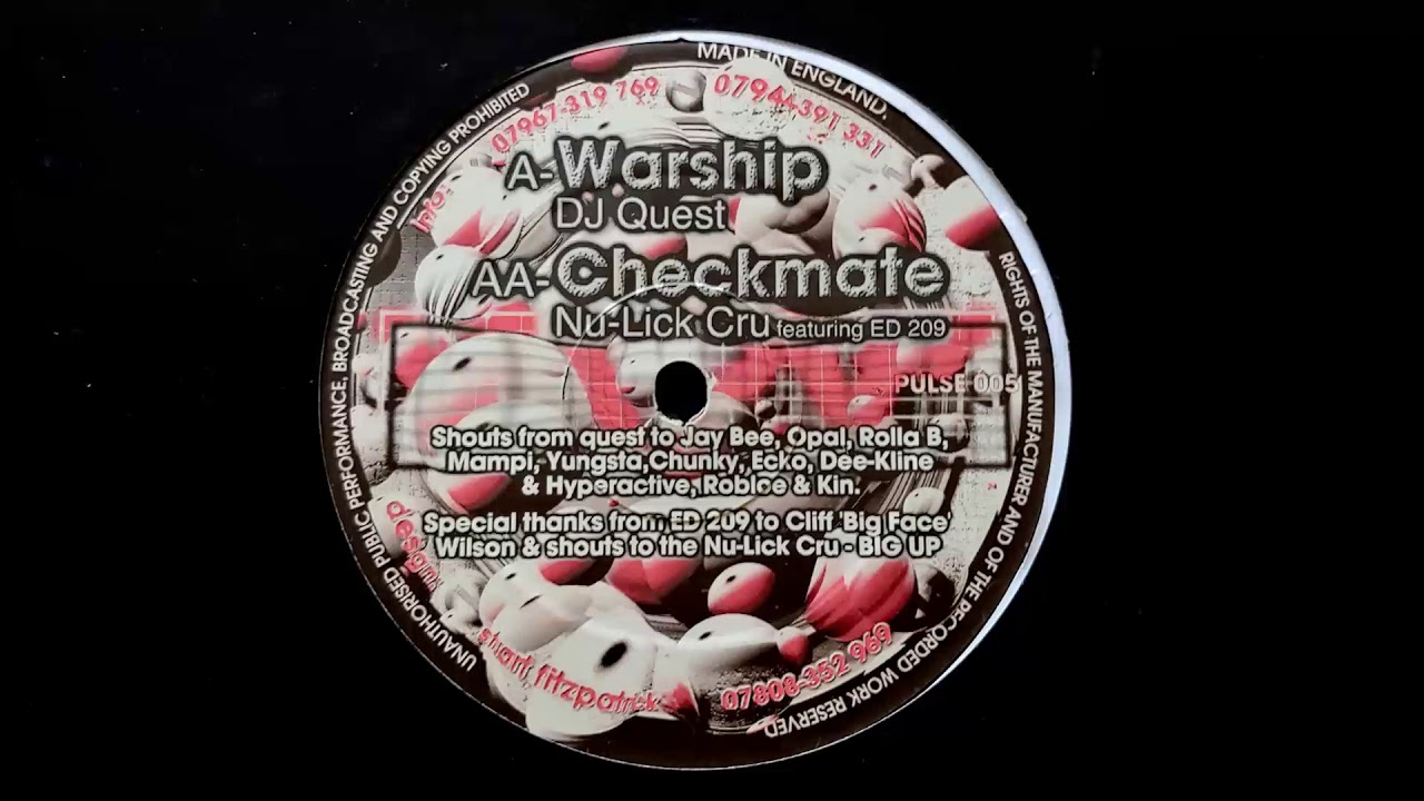 DJ Quest - Warship // Pulse Recordings (2000)