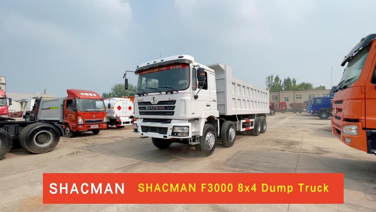 THE MINING MONSTER! SHACMAN F3000 8x4 Dump Truck: 50-Ton Heavy Duty Titan