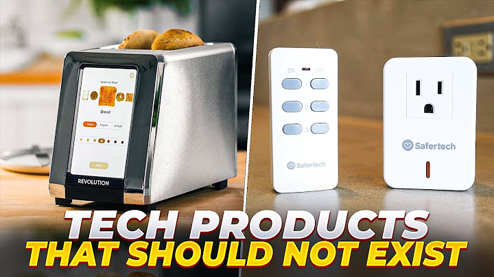 Tech Products That Should Not Exist