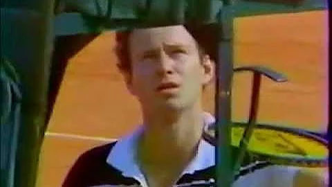 McEnroe Connors settling dispute at the net SF RG 1984