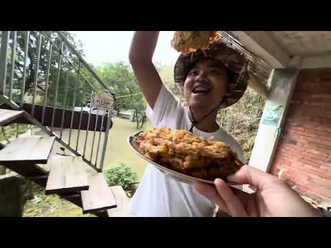 SOLD OUT COOKING EGGPLANT IN THE FOREST HOUSE⁉️