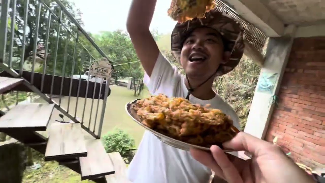 LUDES MASAK TERONG DIRUMAH HUTAN⁉️