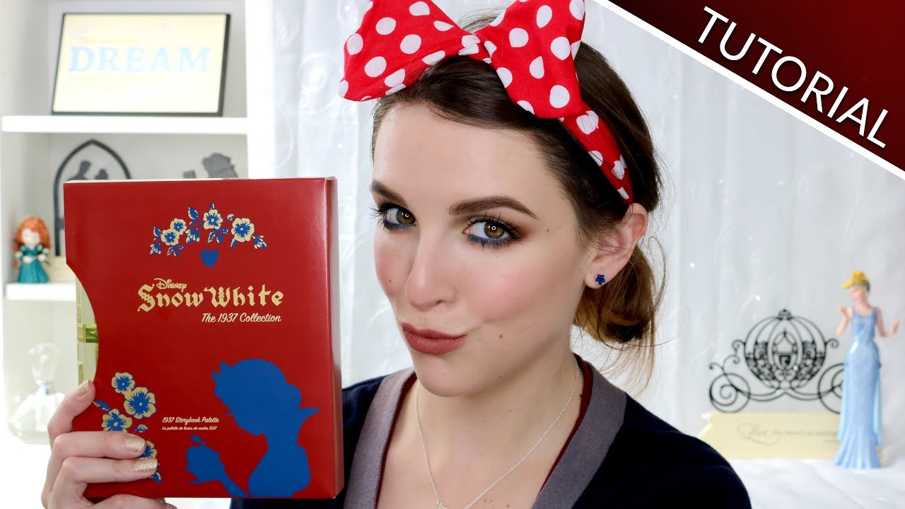 Snow White 1937 Storybook Palette Tutorial Besame Cosmetics YouTube