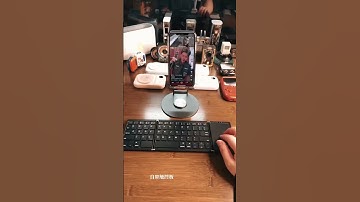 Bluetooth keyboard with trackpad, foldable and easy to carry