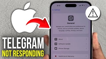 How to FIX Telegram Not Responding on iPhone - 2025