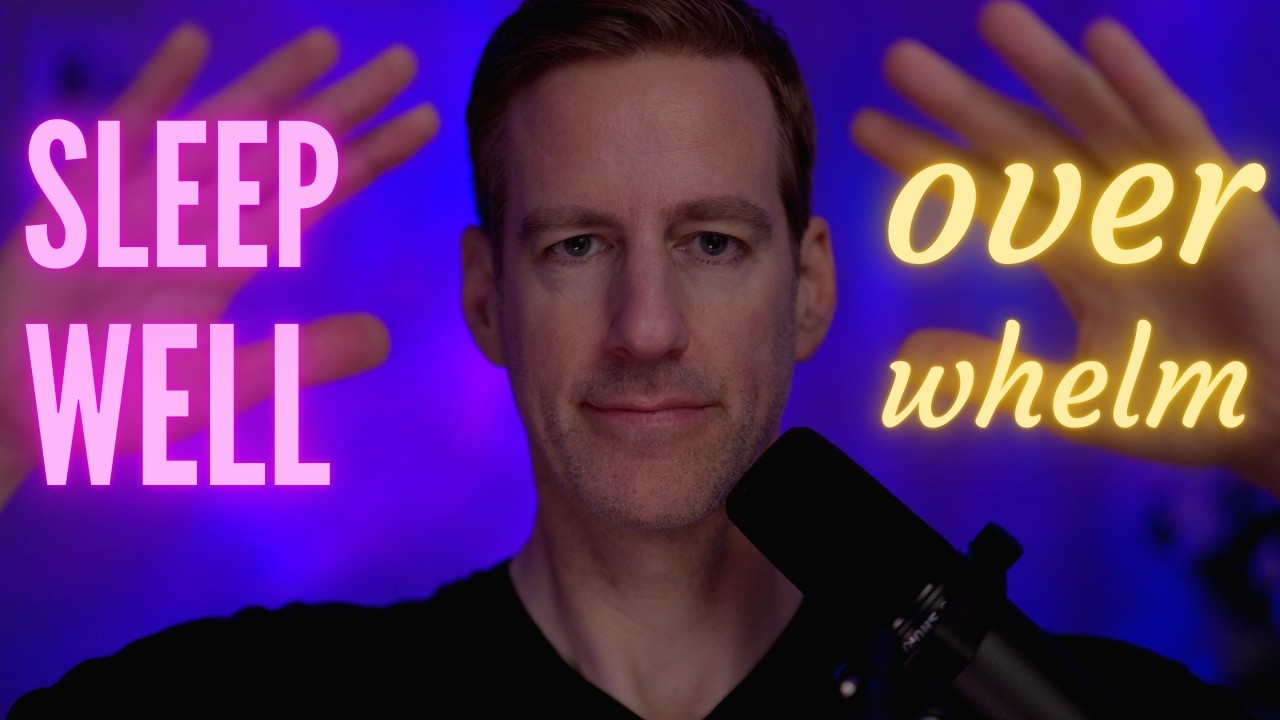 ASMR Sleep for Overwhelm: Angel Visualization for Releasing Burdens, Heart Healing & Deep Relaxation