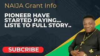 PIONEER HAVE STARTED PAYING LISTE TO FULL STORY