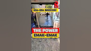 REAL, THE POWER OF EMAK-EMAK‼️#shorts #funny #humor #lucu #thepowerofemakemak #respect #viral