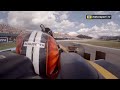 Nico Hülkenberg draait donuts tijdens Gamma Racing Day