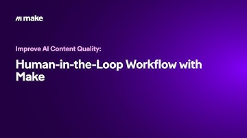 [Tutorial] Improve AI Content Quality: Human-in-the-Loop Workflow with Make