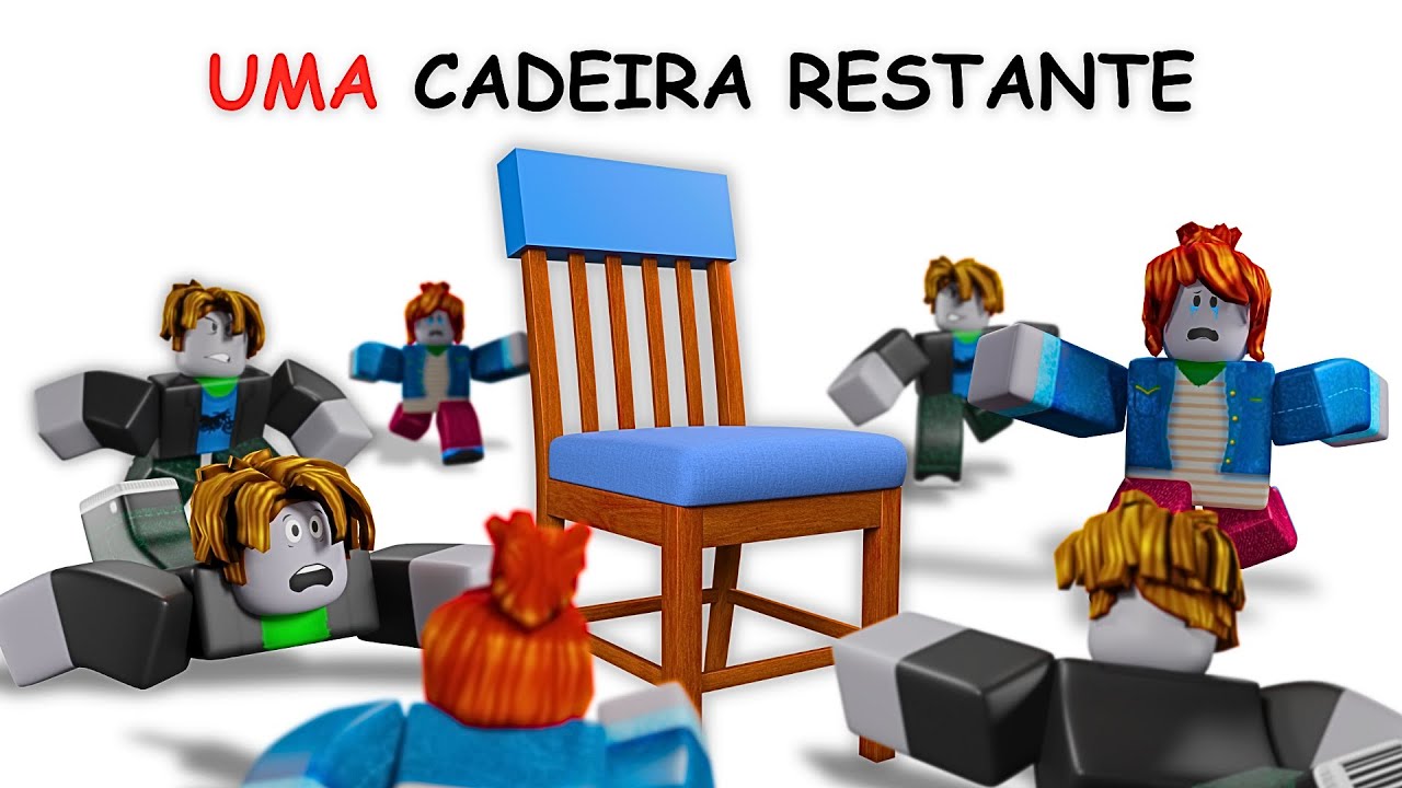 Dança das cadeiras com 100 JOGADORES no Roblox