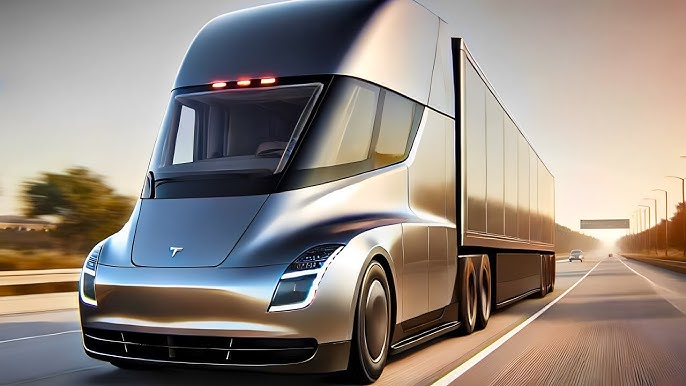 Tesla Semi 2025: Meet the New Face of the Truck! Elon Musk Announces New Feature - YouTube