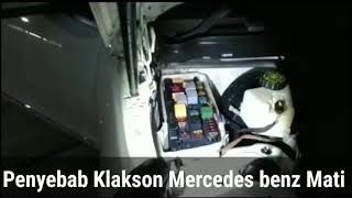 Penyebab Klakson Mercedes benz Mati