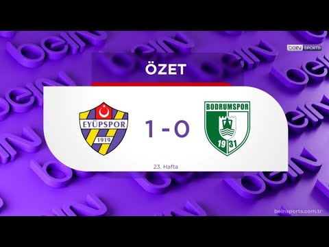 Eyüpspor (1-0)Bodrumspor Maç Özeti | 23. Hafta | 2022-2023