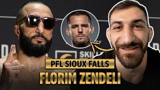 FLORIM ZENDELI Talks Chicago Move to Train With Belal Muhammad | Predicts Finish Over Logan Storley