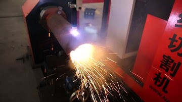 intersection plasma/flame cnc pipe cutting machine
