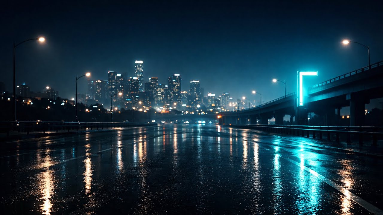 Neon Through the Rain — Emotional Deep House | Night Drive Vibes