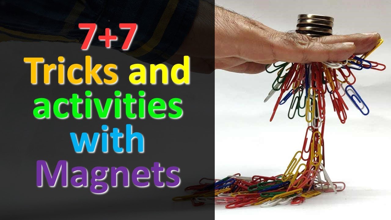 7 + 7 Tricks and experiments with magnets - YouTube