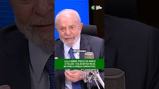 &quot;Se for o caso, vamos #importar #arroz e #feijão&quot;, diz #Lula sobre #preço dos #alimentos