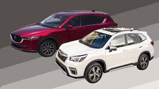 Mazda CX5 --vs-- Subaru Forester | Acceleration test