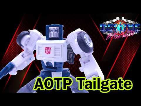 Is the Retool Better? Age of the Primes Deluxe Autobot Tailgate Transformer Review!
