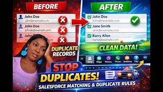 Fix Duplicate Data in Salesforce 🚀 Matching Rules + Duplicate Rules Guide
