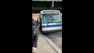 Bronx, New York - BX10 Bus Route - Clean Air Hybrid Electric Bus