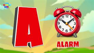 A To Z Home Objects Phonics Learn Abc With Household Items For Kids