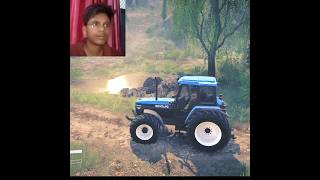 Holland Tractor New OffRoad Challenge In Mountain Hill 💪 #shorts #tractorchallenge #mcvivekgamer