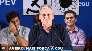 Aveiro: Mais Força à CDU