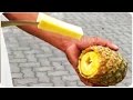 How to Cut a Pineapple | Insane Skill