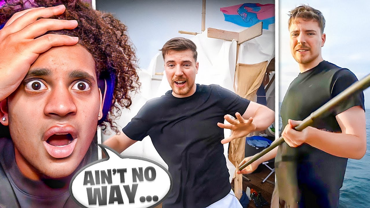 MRBEAST БУКВАЛЬНО ПРОВАЛ В ОКЕАНЕ НА 7 ДНЕЙ...