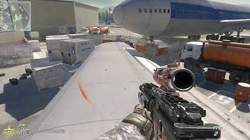 PC Call of Duty Modern Warfare 2 Shotgun Jump in Terminal III - 1080p