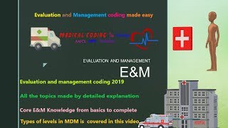 Evaluation & Management E&M  lecture 6 MDM  3