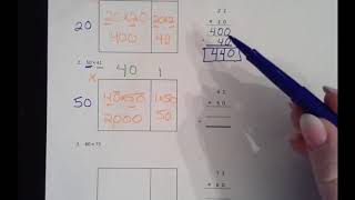 Lesson 35: Multiply with an Area Model