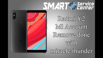 Redmi Y2 mi account remove done with miracle thunder#venkateshsuram #miraclethunder