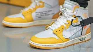 retro 1 canary yellow