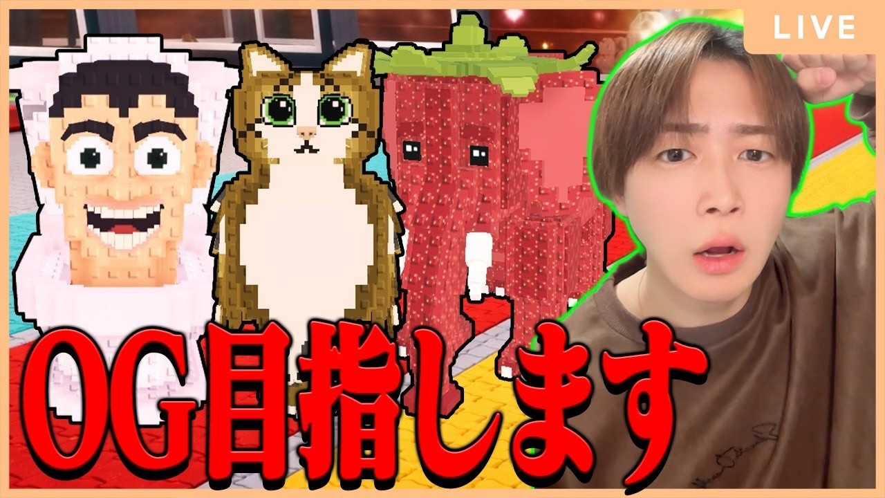 【ロブロックス】日本1位を目指してます