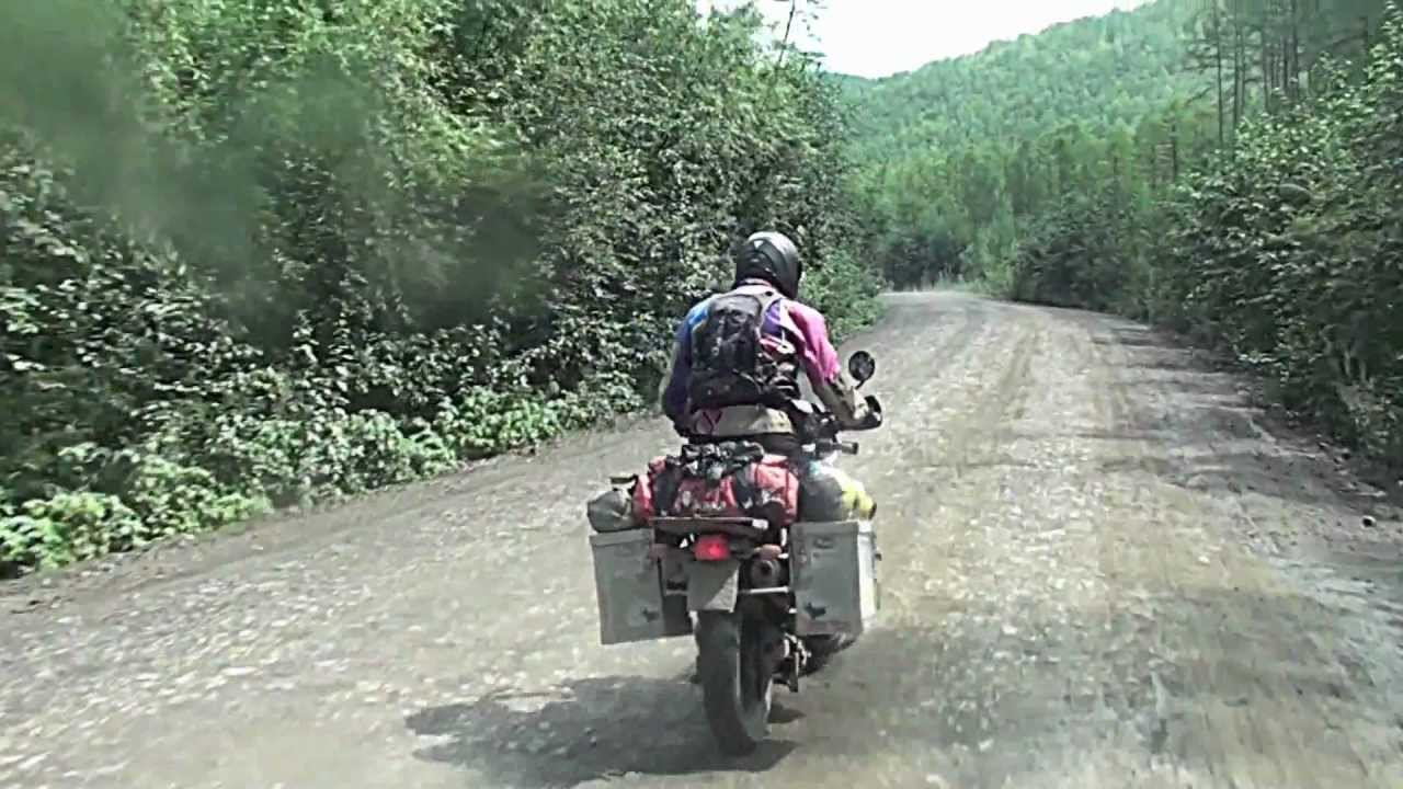 Around the world on motorcycle. Mongolia to Japan