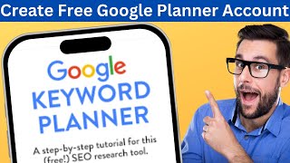 How to create account on google keyword planner | Create free account on google keyword planner