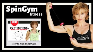 How to Wind the Forbes Riley SpinGym - Best Upper Body Toner