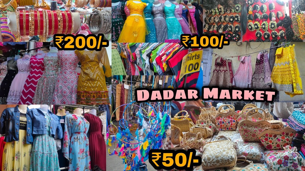 Dadar Market Cheap & Best Street Shopping LATEST FESTIVAL