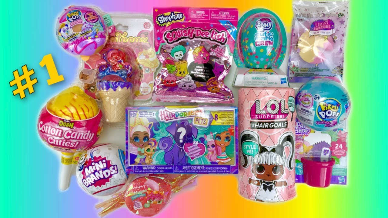 BLIND BAG UNBOXING OPENING RANDOM SURPRISE TOYS UNBOXING TOYS 1 YouTube