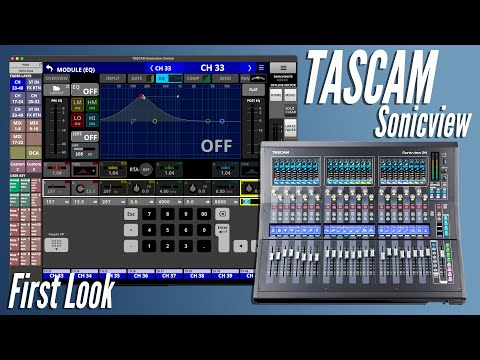 TASCAM Sonicview control